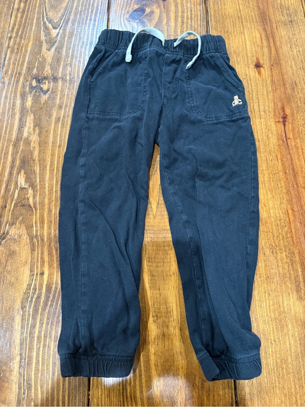 Gap Kids Black Jogger Pants with Drawstring